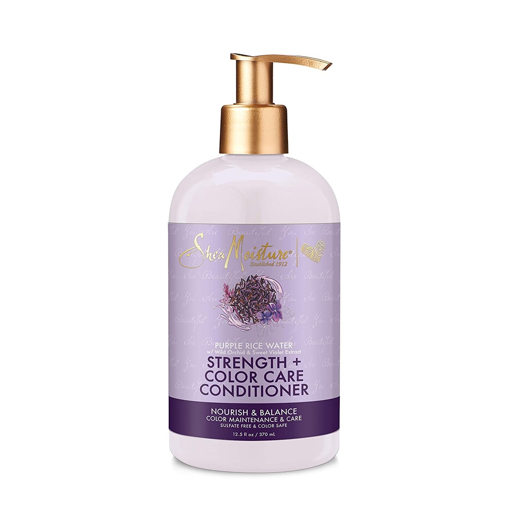 SheaMoisture Strength + Color Care Conditioner Purple Rice Water