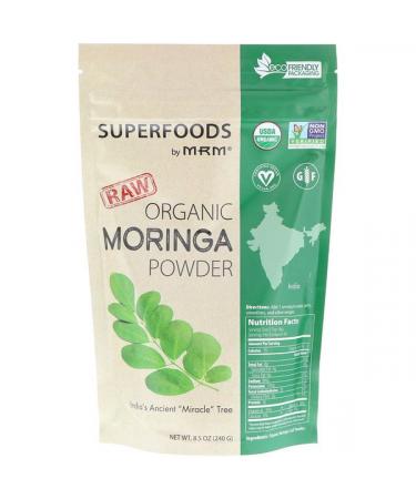 Raw Organic Moringa Powder