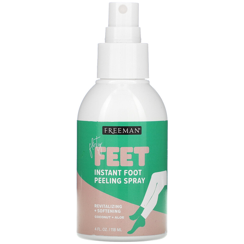 Instant Foot Peeling Spray, Coconut + Aloe,  (118 ml)