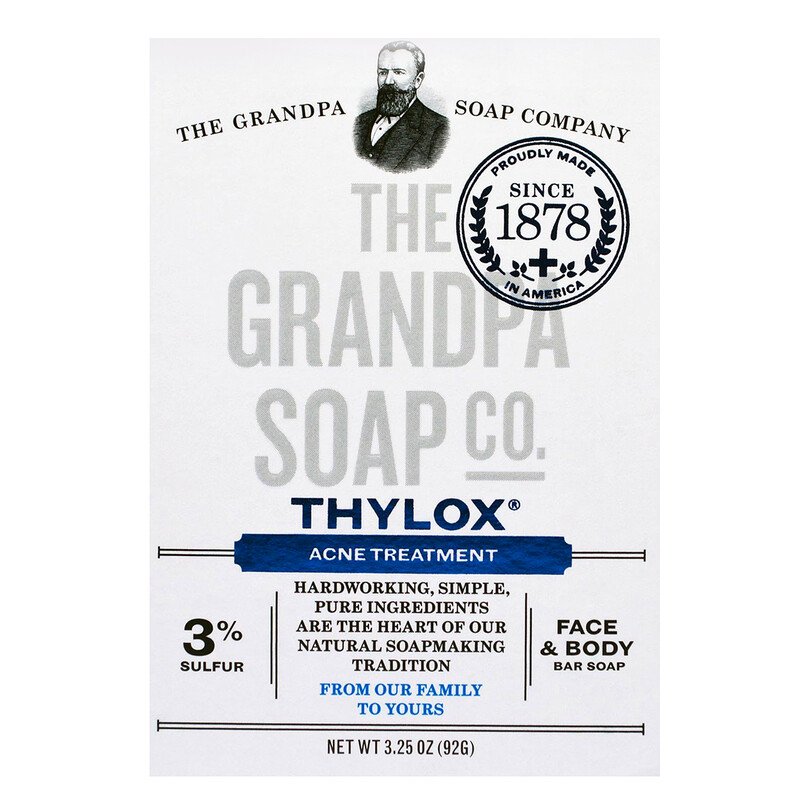 The Grandpa Soap Acne Treatment