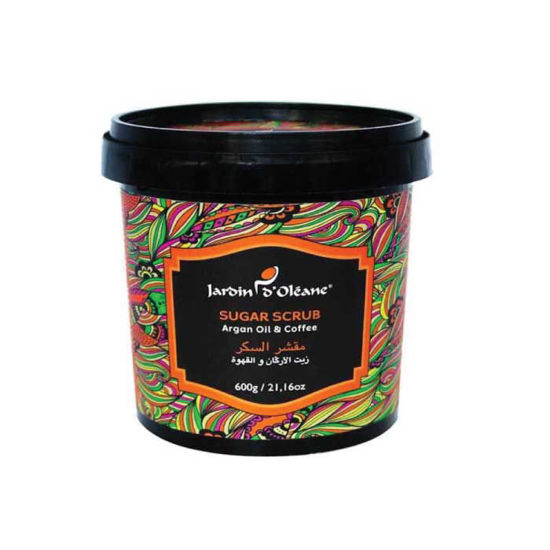 JARDIN D OLEANE Sugar Scrub with (Argan Oil &amp; Coffee)