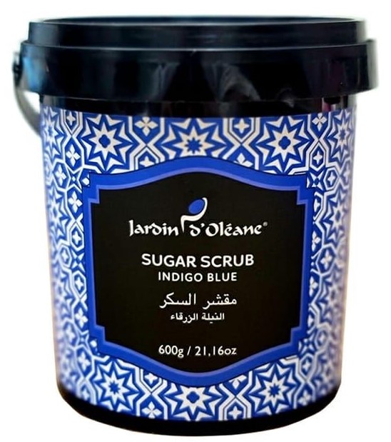 JARDIN D OLEANE Sugar Scrub with (Indigo Blue)