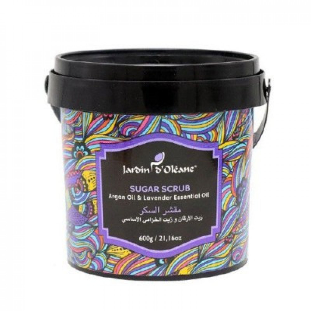 JARDIN D OLEANE Sugar Scrub (Argan Oil &amp; Lavender Essential Oil)