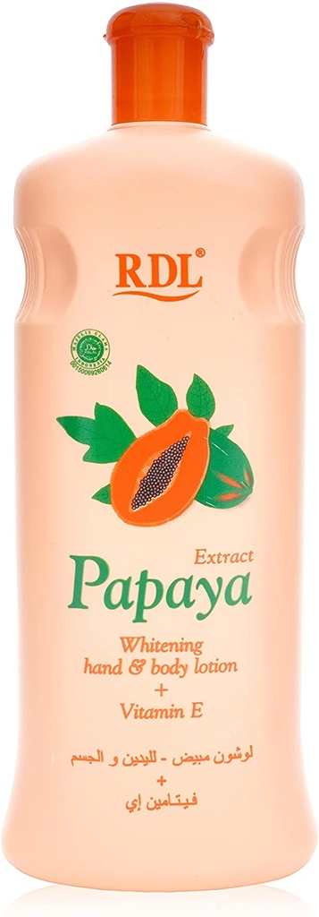 Papaya Extract Whitening Lotion for Hand and Body