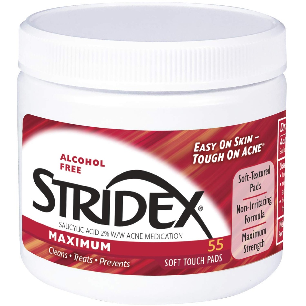 Stridex Strength Medicated Pads